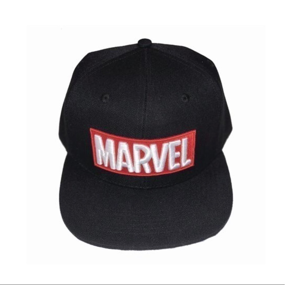 Marvel Flat Brim Adjustable Cap Hat